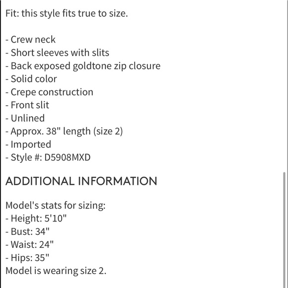 Nordstrom Burgundy Dress Women Bell Sheath Work - Picture 3 of 3